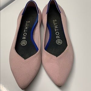 EU Rothy’s light pink flats